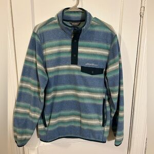 Eddie Bauer Men’s Fleece Pullover Medium